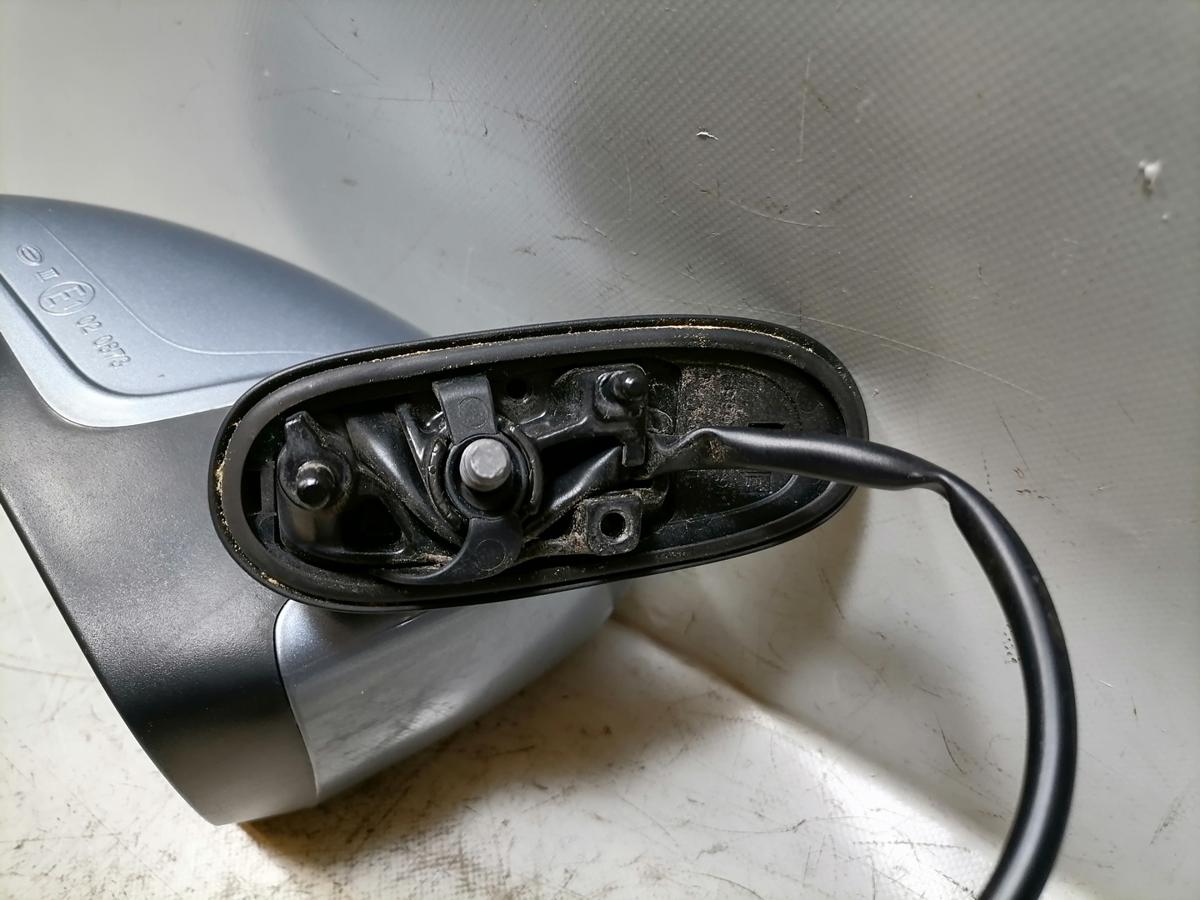 Opel Corsa D original Au&szlig;enspiegel rechts elektrisch verstellbar Z163 Lichtsilber Bj.2007